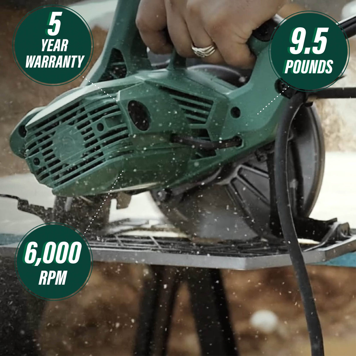 metabo HPT C7SB3M 7 - 1/4 Inch Circular Saw - Mississauga Hardware Centre Inc