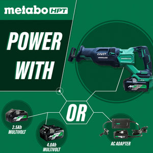 metabo HPT CR36DAQ4M 36V MultiVolt Cordless Reciprocating Saw (Tool Body Only) - Mississauga Hardware Centre Inc