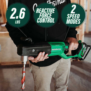 metabo HPT D36DYAQ4M 36V MultiVolt™ Cordless 1/2" High Power Right Angle Drill (Tool Body Only) - Mississauga Hardware Centre Inc