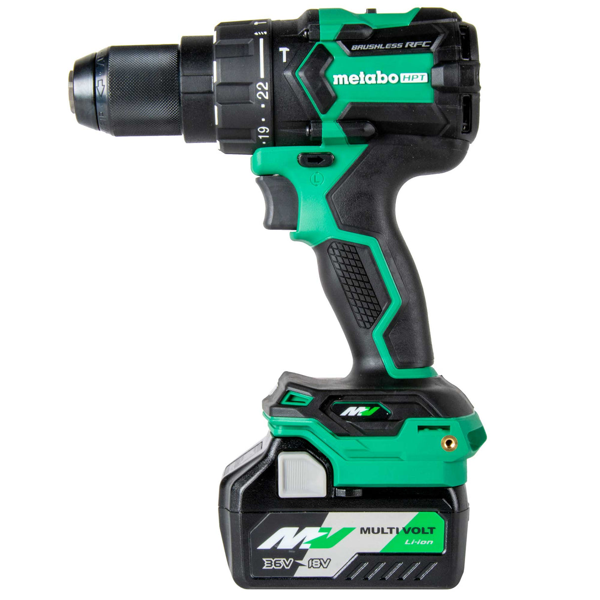 metabo HPT DV36DCM 36V MULTIVOLT™ CORDLESS BRUSHLESS 1/2" HAMMER DRILL KIT - Mississauga Hardware Centre Inc