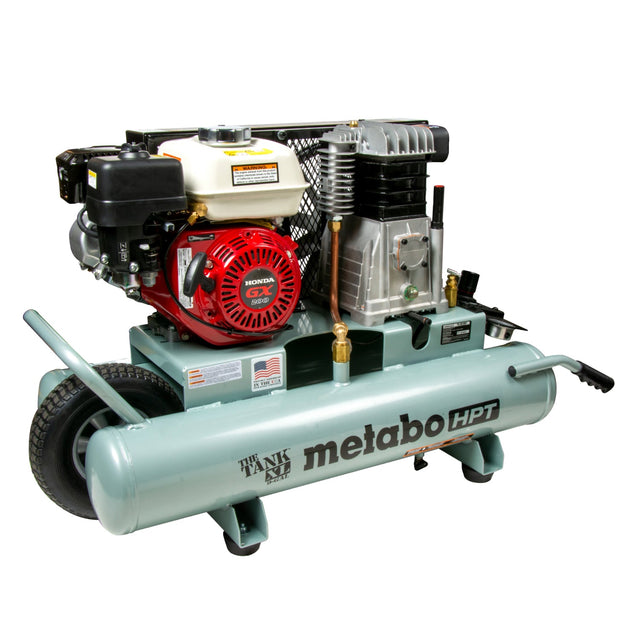 metabo HPT EC2610EAM 9 Gallon Gas Powered Wheelbarrow Air Compressor - Mississauga Hardware Centre Incmetabo HPTEC2610EAM