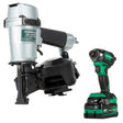 metabo HPT KNV45AB2 Coil Roofing Nailer & 18V Impact Driver Combo - Mississauga Hardware Centre Inc