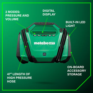metabo HPT UP18DAQ4M 18V MultiVolt™ Cordless Dual Function Inflator (Tool Body Only) - Mississauga Hardware Centre Inc