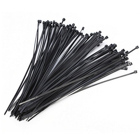 MHC Black UV Cable Tie (100 Pcs) - Mississauga Hardware Centre Inc