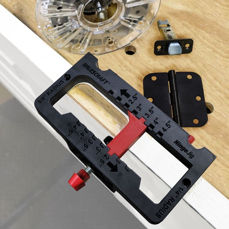 MILESCRAFT 1226 HingeJig Self - Clamping Door Hinge And Latch Jig - Mississauga Hardware Centre Inc