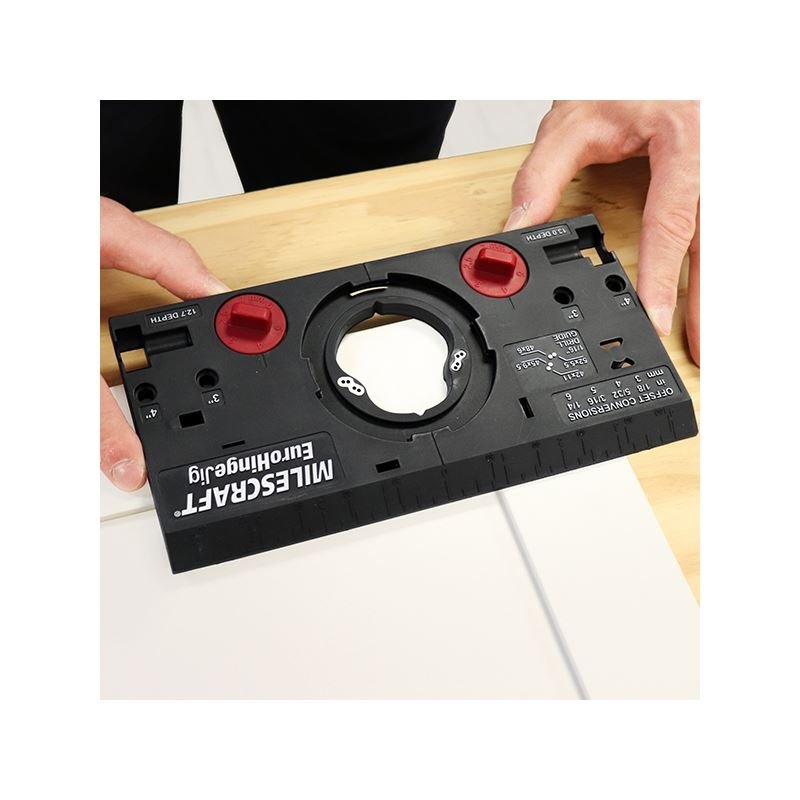 MILESCRAFT 1342 EuroHingeJig Concealed Hinge Jig - Mississauga Hardware Centre Inc