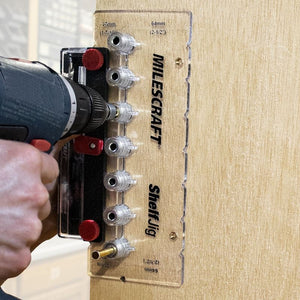 MILESCRAFT 1343 SHELFJIG SHELF - PIN HOLE JIG - Mississauga Hardware Centre Inc