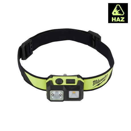 Milwaukee 2004HZL Intrinsically Safe C I, II, III / D 1 Spot/Flood Headlamp - Mississauga Hardware Centre Inc