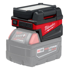 Milwaukee 2359 - 20 M18™ ROVER™ Compact Folding Flood Light w/ USB Charging - Mississauga Hardware Centre Inc