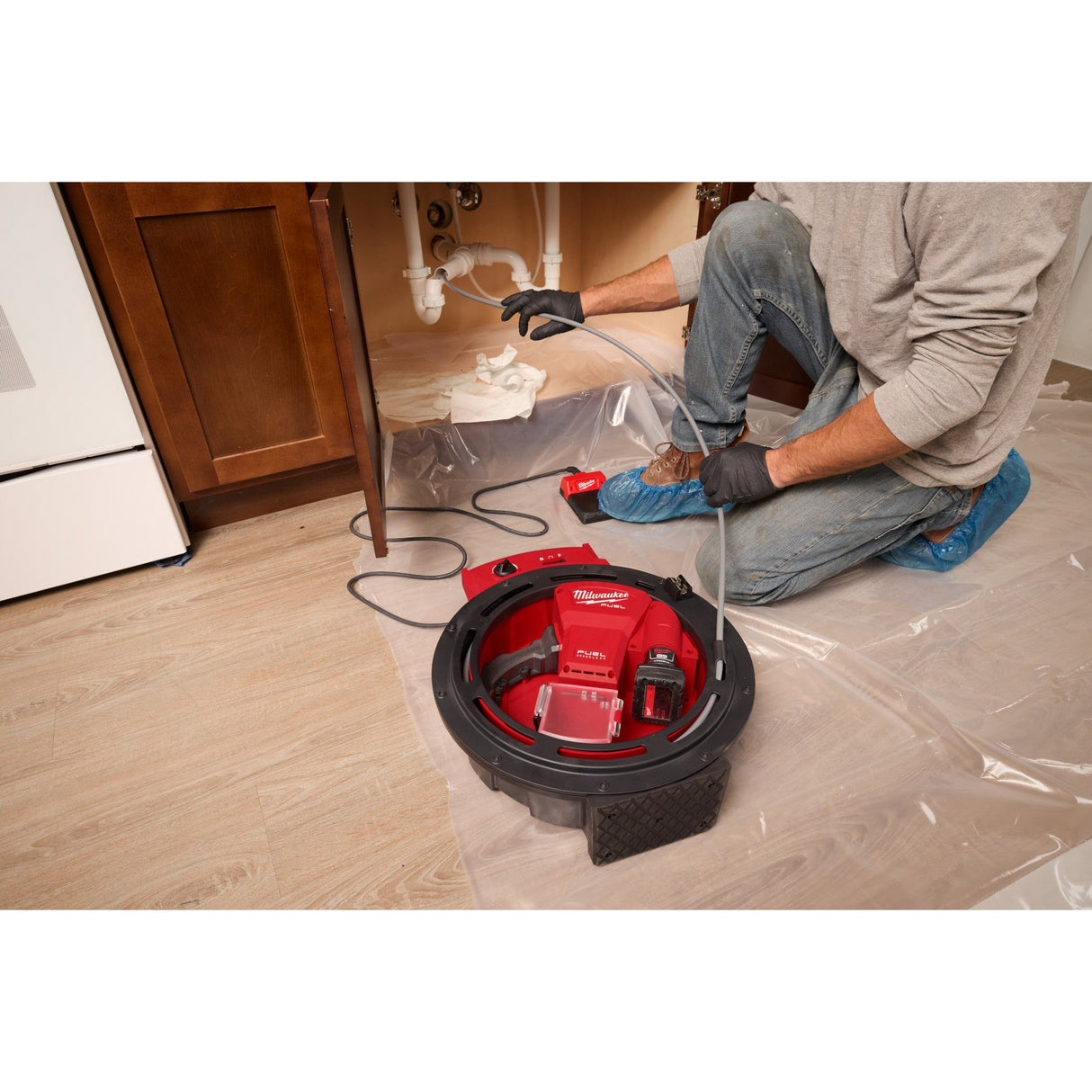 Milwaukee 2519 - 21 M12 FUEL™ High Speed Chain Snake for 1 - 1/4” - 2” Pipes - Mississauga Hardware Centre Inc