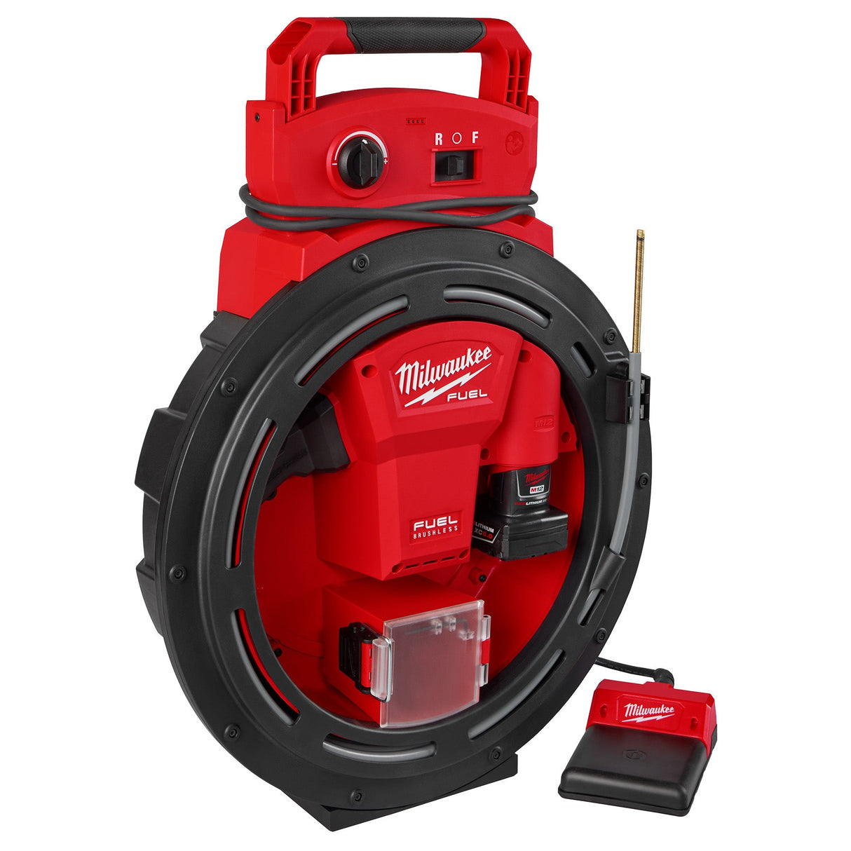 Milwaukee 2519 - 21 M12 FUEL™ High Speed Chain Snake for 1 - 1/4” - 2” Pipes - Mississauga Hardware Centre Inc