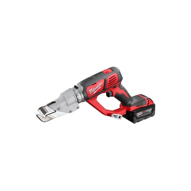 Milwaukee | 2637 - 22 M18 Cordless 18 Gauge Single Cut Shear Kit - Mississauga Hardware Centre Inc