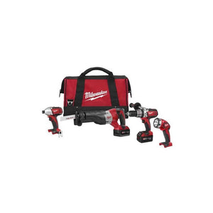 Milwaukee | 2692 - 24 M18™ Cordless Lithium - Ion 4 - Tool Combo Kit - Mississauga Hardware Centre Inc