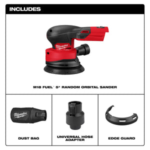 Milwaukee 2837 - 20 M18­ FUEL™ 5" Random Orbital Sander - Mississauga Hardware Centre Inc