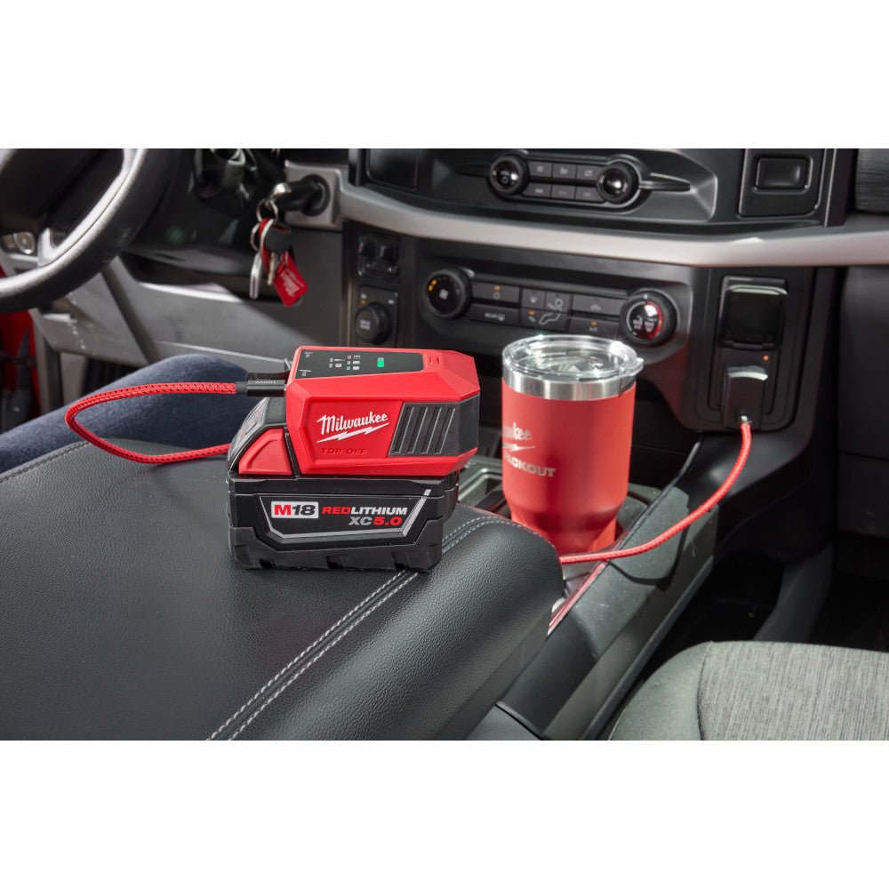 MILWAUKEE 2847 - 20 M18™ TOP - OFF™ Charger & Power Supply - Mississauga Hardware Centre Inc