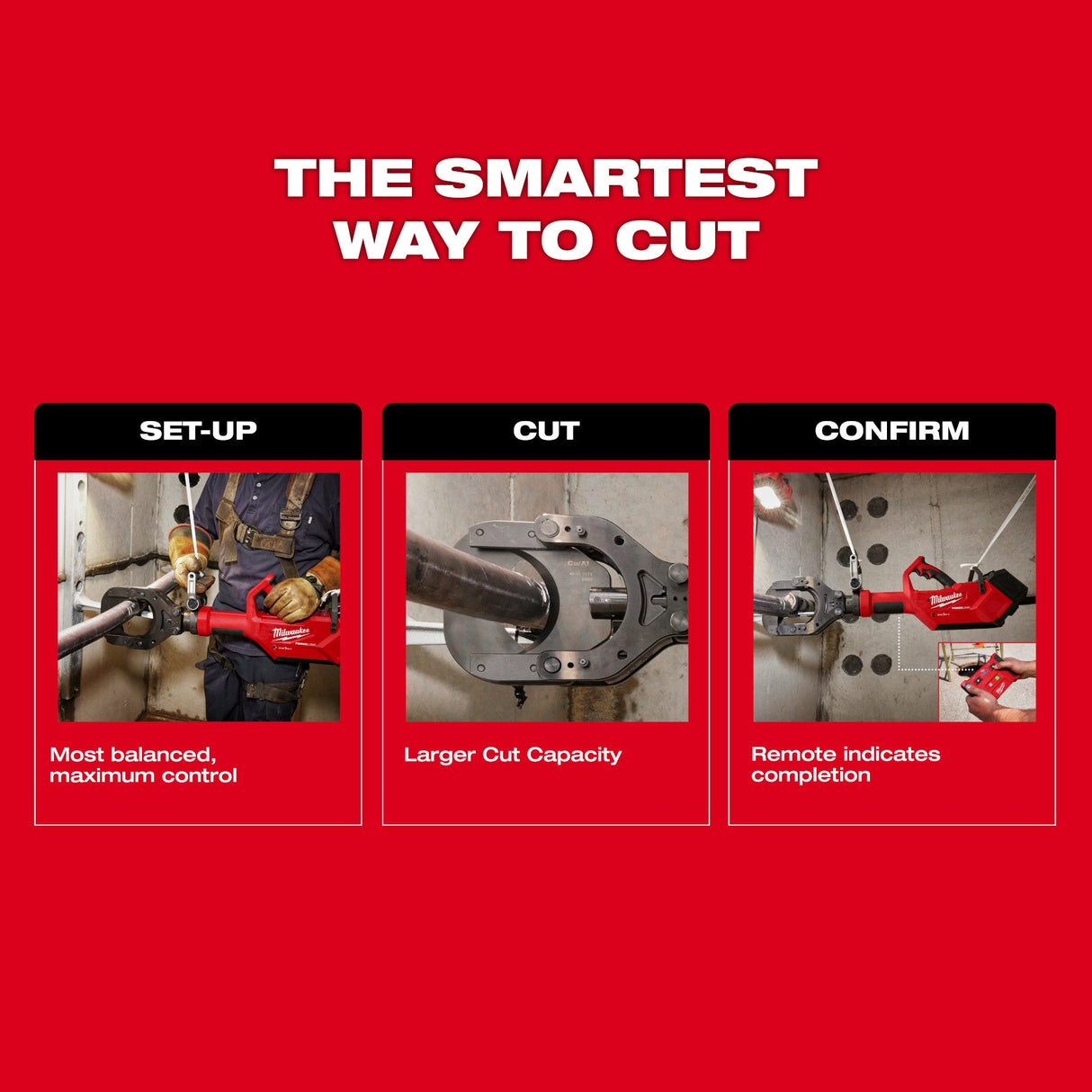 Milwaukee 2875R - 21 M18™ FORCE LOGIC™ 5” Underground Cable Cutter w/ Wireless Remote - Mississauga Hardware Centre Inc