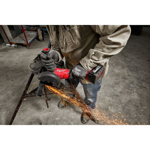 Milwaukee 2882 - 22 M18 FUEL 4 - 1/2n / 5in Braking Grinder w/ ONE - KEY Paddle Switch, No Lock - Mississauga Hardware Centre Inc