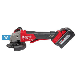 Milwaukee 2882 - 22 M18 FUEL 4 - 1/2n / 5in Braking Grinder w/ ONE - KEY Paddle Switch, No Lock - Mississauga Hardware Centre Inc