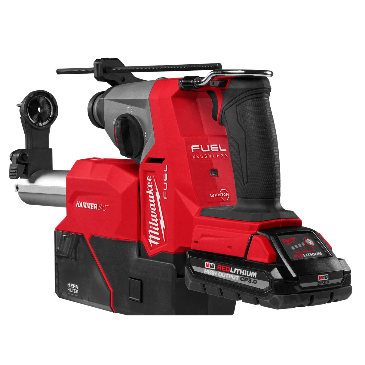 Milwaukee 2908 - 22DE M18 FUEL™ 5/8" SDS Plus Rotary Hammer w/ Dust Extractor Kit - Mississauga Hardware Centre Inc