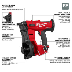 Milwaukee 2909 - 20 M18 FUEL™ Coil Roofing Nailer (Tool Only) - Mississauga Hardware Centre Inc