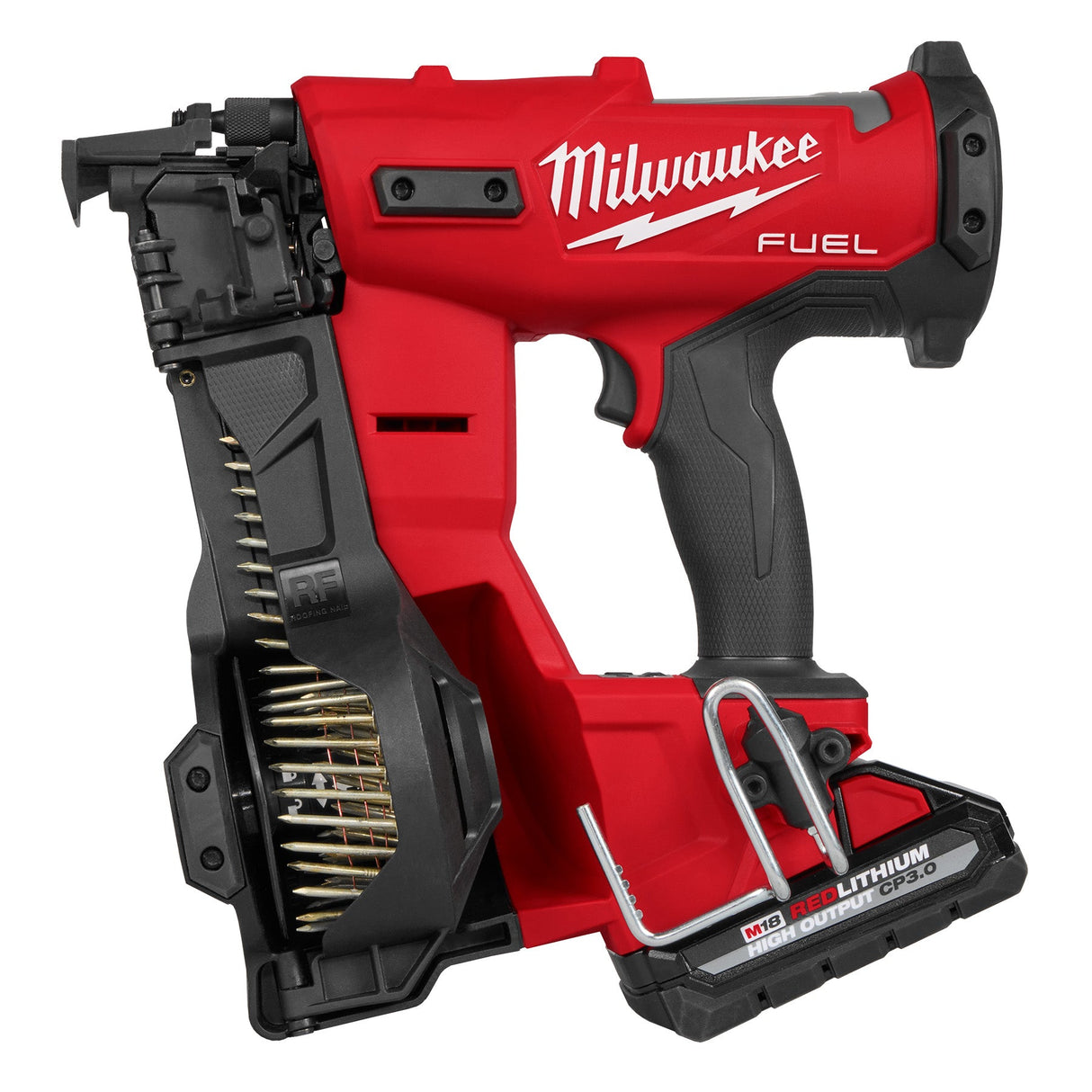 Milwaukee 2909 - 21 M18 FUEL™ Coil Roofing Nailer Kit - Mississauga Hardware Centre Inc