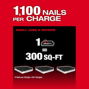 Milwaukee 2909 - 21 M18 FUEL™ Coil Roofing Nailer Kit - Mississauga Hardware Centre Inc