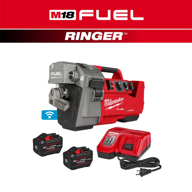 Milwaukee 2928 - 22 M18 FUEL™ RINGER™ Roll Groover for 2” – 6” Sch 10/40 - Mississauga Hardware Centre Inc