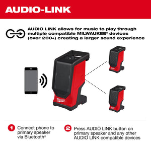 Milwaukee 2954 - 20 M18™ Bluetooth® Jobsite Speaker - Mississauga Hardware Centre Inc
