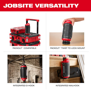 Milwaukee 2955 - 20 M12™ Bluetooth® Jobsite Speaker w/ PACKOUT™ Compatibility - Mississauga Hardware Centre Inc