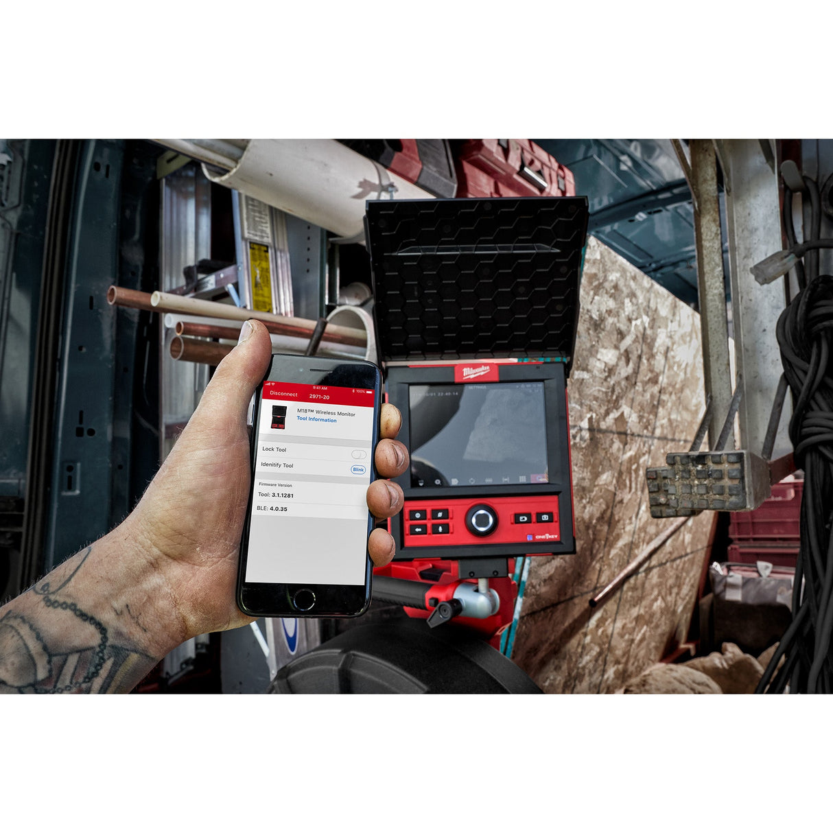 Milwaukee 2971 - 20 M18™ Wireless Monitor (Tool Only) - Mississauga Hardware Centre Inc