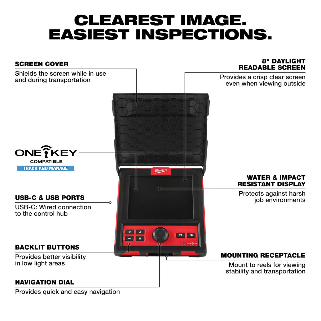 Milwaukee 2971 - 20 M18™ Wireless Monitor (Tool Only) - Mississauga Hardware Centre Inc