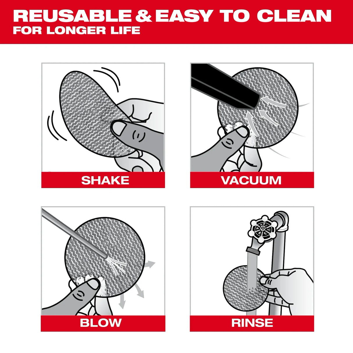 Milwaukee 3” Mesh Sanding Discs with POWERGRID™ Tear Resistant Mesh - Mississauga Hardware Centre Inc