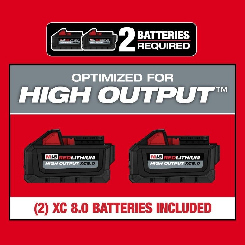 Milwaukee 3006 - 22 M18 FUEL 17in Dual Battery String Trimmer Kit - Mississauga Hardware Centre Inc