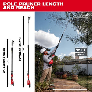 Milwaukee 3008 - 20 M18 Brushless Telescoping Pole Pruning Shears - Mississauga Hardware Centre Inc