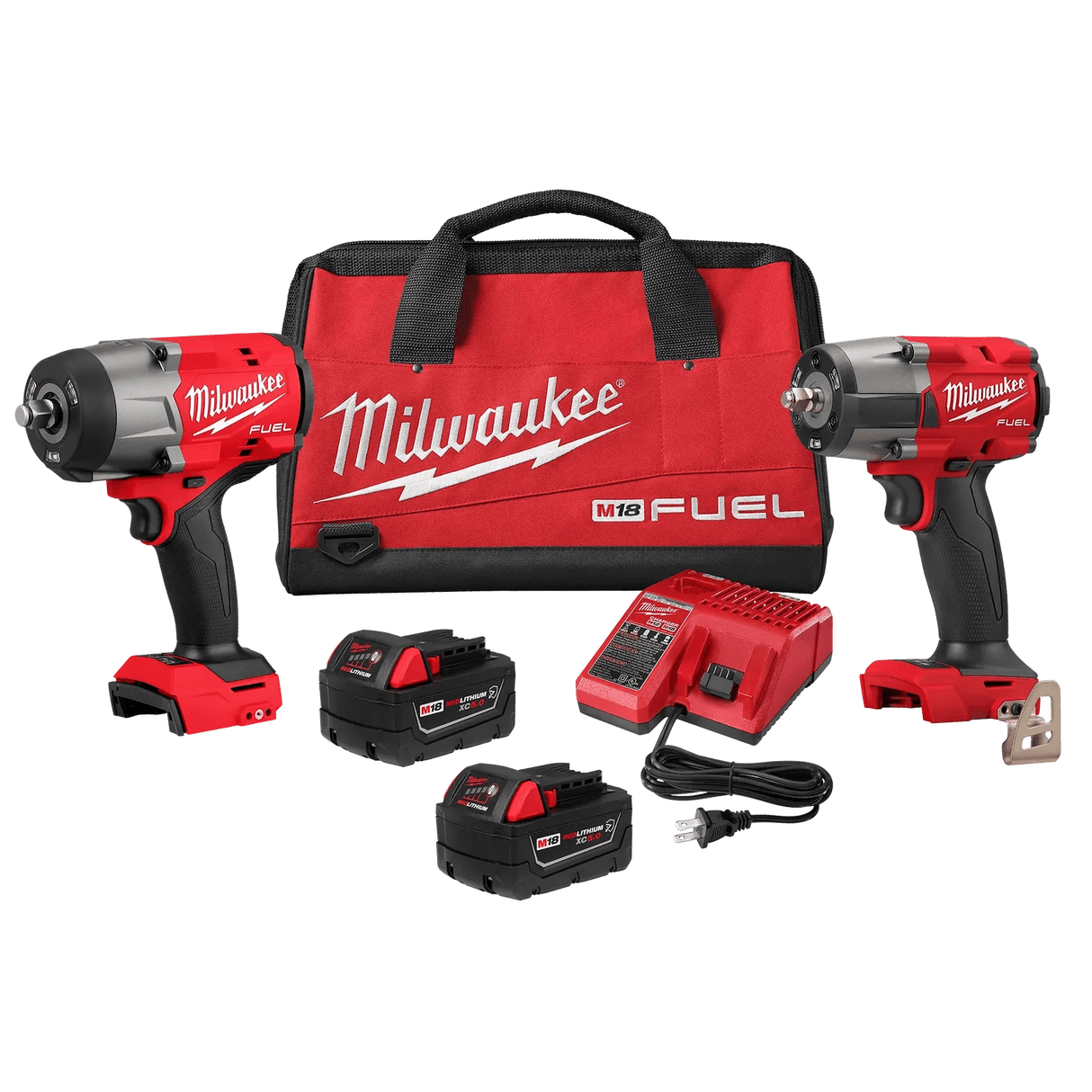 Milwaukee 3010 - 22 M18 FUEL™ 1/2" HTIW & 3/8" MTIW Automotive Combo Kit - Mississauga Hardware Centre Inc