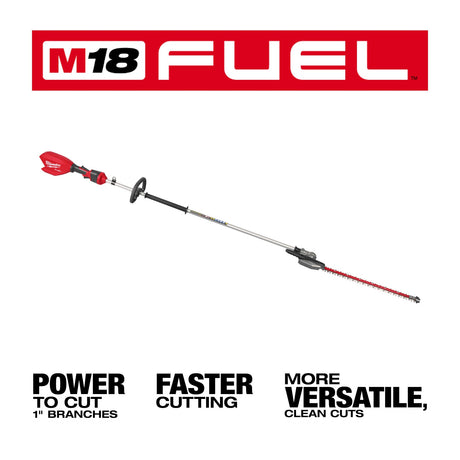 Milwaukee 3035 - 20 M18 FUEL™ Extended Pole Articulating Hedge Trimmer - Mississauga Hardware Centre Inc