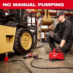 Milwaukee 3120 - 21 M18 Brushless Single Acting 60in3 10,000psi Hydraulic Pump - Mississauga Hardware Centre Inc