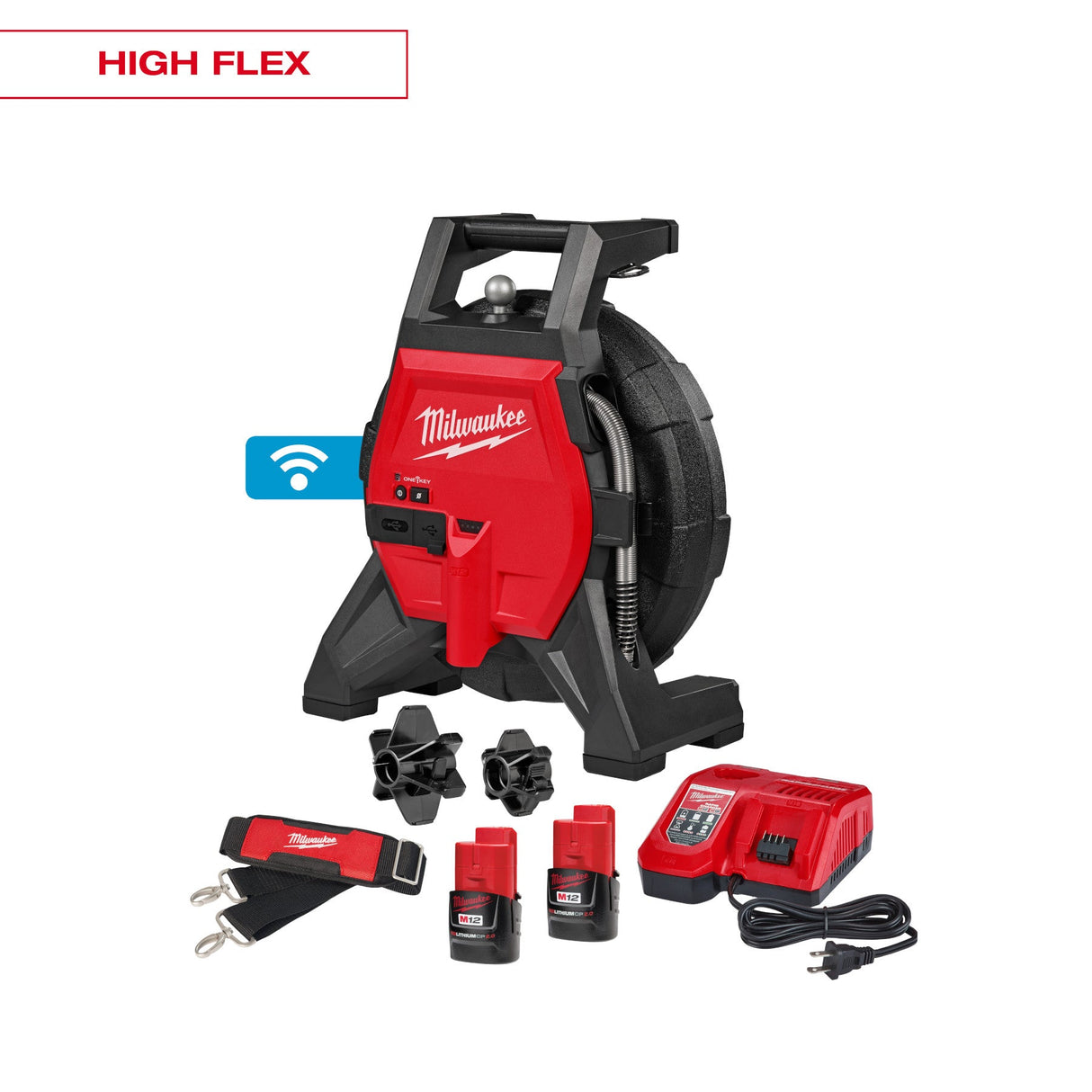 Milwaukee 3318 - 22B M12™ 85’ High Flex Compact Inspection Camera Kit - Mississauga Hardware Centre Inc