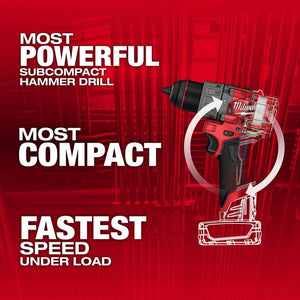 Milwaukee 3404 - 22 M12 FUEL 1/2in Hammer Drill/Driver Kit - Mississauga Hardware Centre Inc