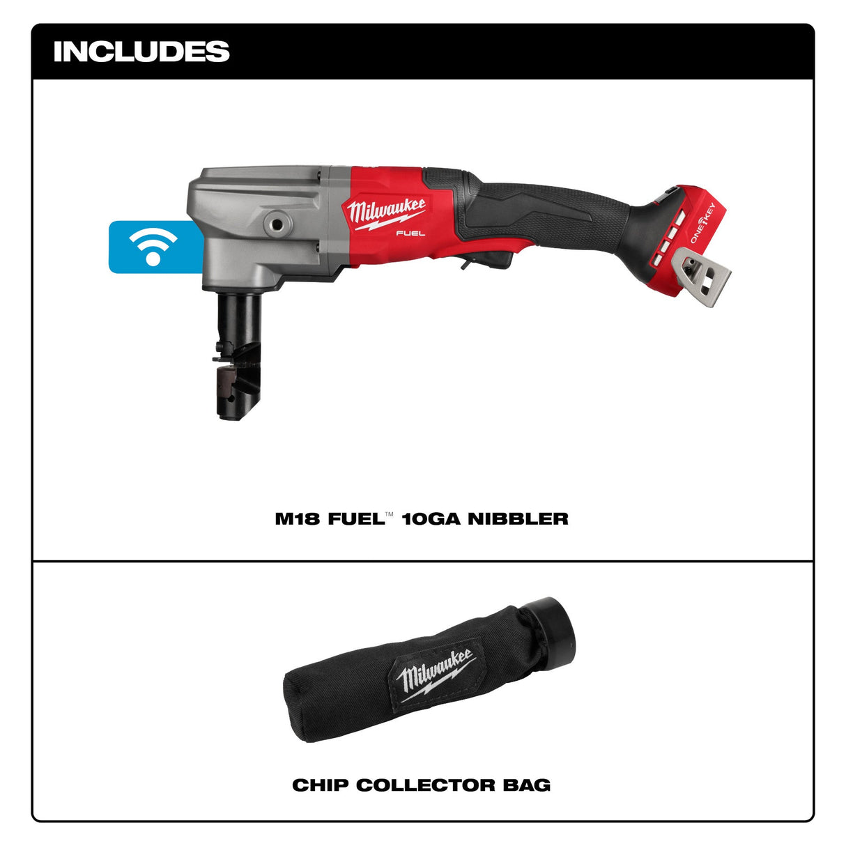 Milwaukee 3476 - 20 M18 FUEL™ 10 Gauge Nibbler - Mississauga Hardware Centre Inc