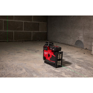 Milwaukee 3642 - 21 M12™ Green 360° 3 - Plane Laser w/Automatic Alignment & Receiver - Mississauga Hardware Centre Inc