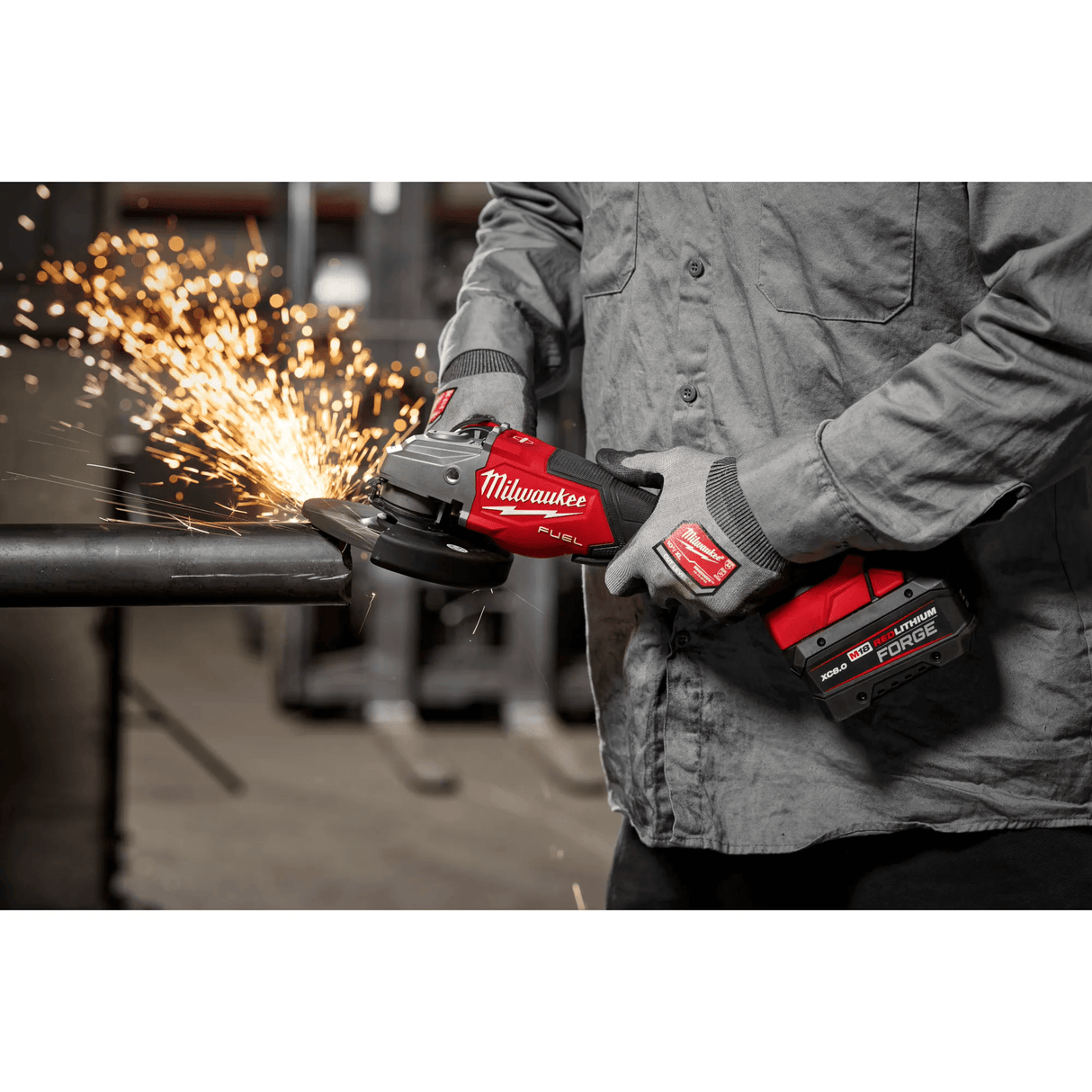 Milwaukee 3670 - 20 M18 FUEL™ 4 - 1/2" - 6" Braking Grinder, Paddle Switch - Tool Only - Mississauga Hardware Centre Inc