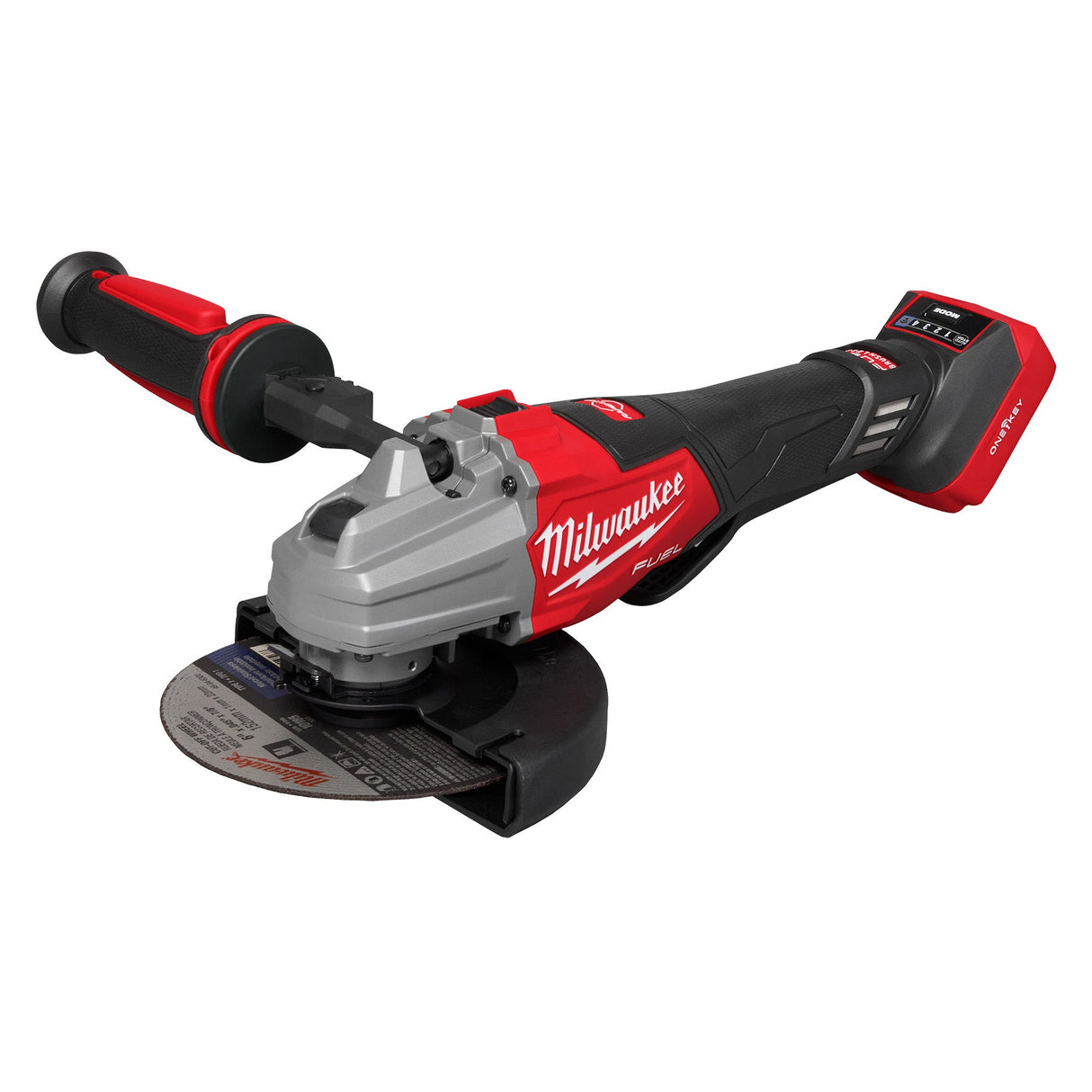 Milwaukee 3676 - 20 M18 FUEL™ 4 1/2" - 6" Dual Trigger Braking Grinder, Paddle Switch w/ ONE KEY™ - Mississauga Hardware Centre Inc