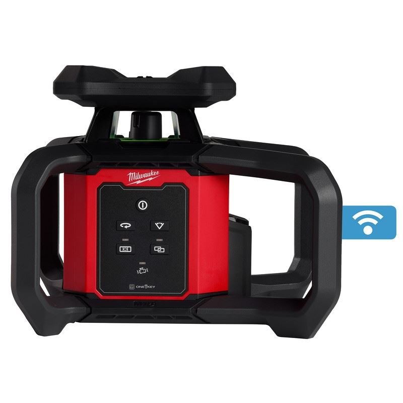 Milwaukee 3702 - 21 M18 Green Interior Rotary Laser Level Kit w/ Remote/Receiver and Wall Mount Bracket - Mississauga Hardware Centre Inc