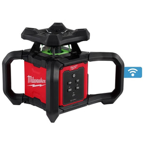 Milwaukee 3702 - 21 M18 Green Interior Rotary Laser Level Kit w/ Remote/Receiver and Wall Mount Bracket - Mississauga Hardware Centre Inc
