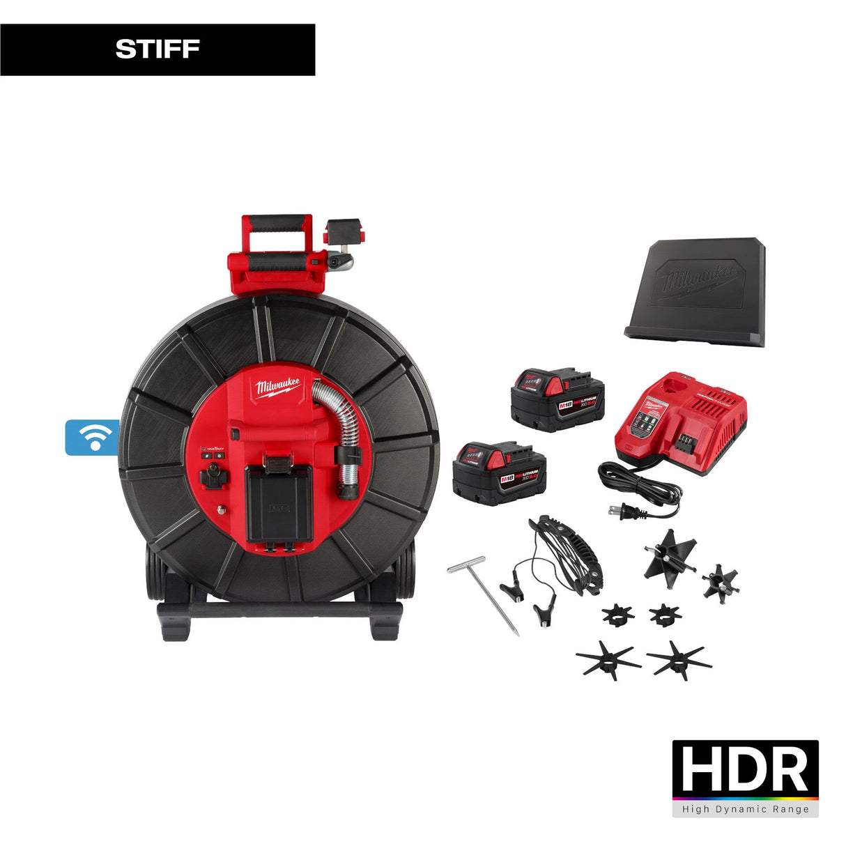 Milwaukee 3976 - 22 M18™ 325’ Stiff Modular Pipeline Inspection System - Mississauga Hardware Centre Inc