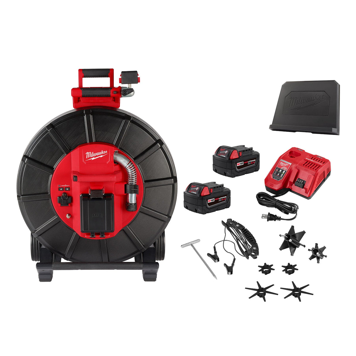 Milwaukee 3976 - 22 M18™ 325’ Stiff Modular Pipeline Inspection System - Mississauga Hardware Centre Inc