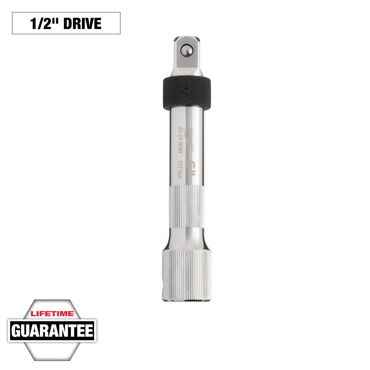 Milwaukee 43 - 24 - 9307 1/2" Drive 5" Locking Extension - Mississauga Hardware Centre Inc