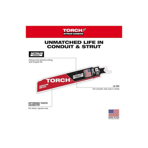 Milwaukee | 48 - 00 - 6251 Nitrus CARBIDE Teeth For Medium Metal 6 in 1 pk - Mississauga Hardware Centre Inc