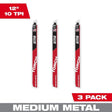 Milwaukee | 48 - 00 - 6353 Nitrus CARBIDE Teeth For Medium Metal 12 in 3 pk - Mississauga Hardware Centre Inc